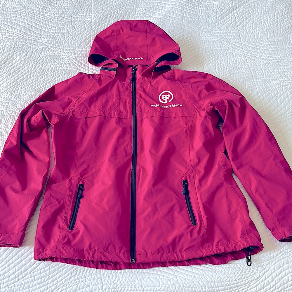Port Authority Women’s Weather Proof Rain Jacket Hooded Babcock Ranch Florida